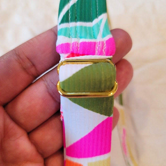 NWT Xhilaration Ribbed Bikini | Multicolored Tropical Print | Size XL - Picture 8 of 11